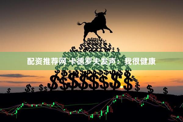 配资推荐网 卡德罗夫发声：我很健康